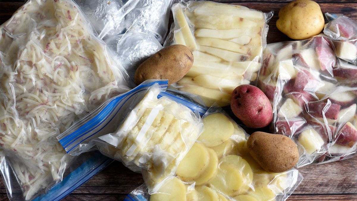 Comment congeler des pommes de terre, quelle que soit la façon dont vous les coupez en tranches ?