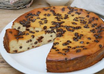 fondant à l’orange et aux pépites de chocolat