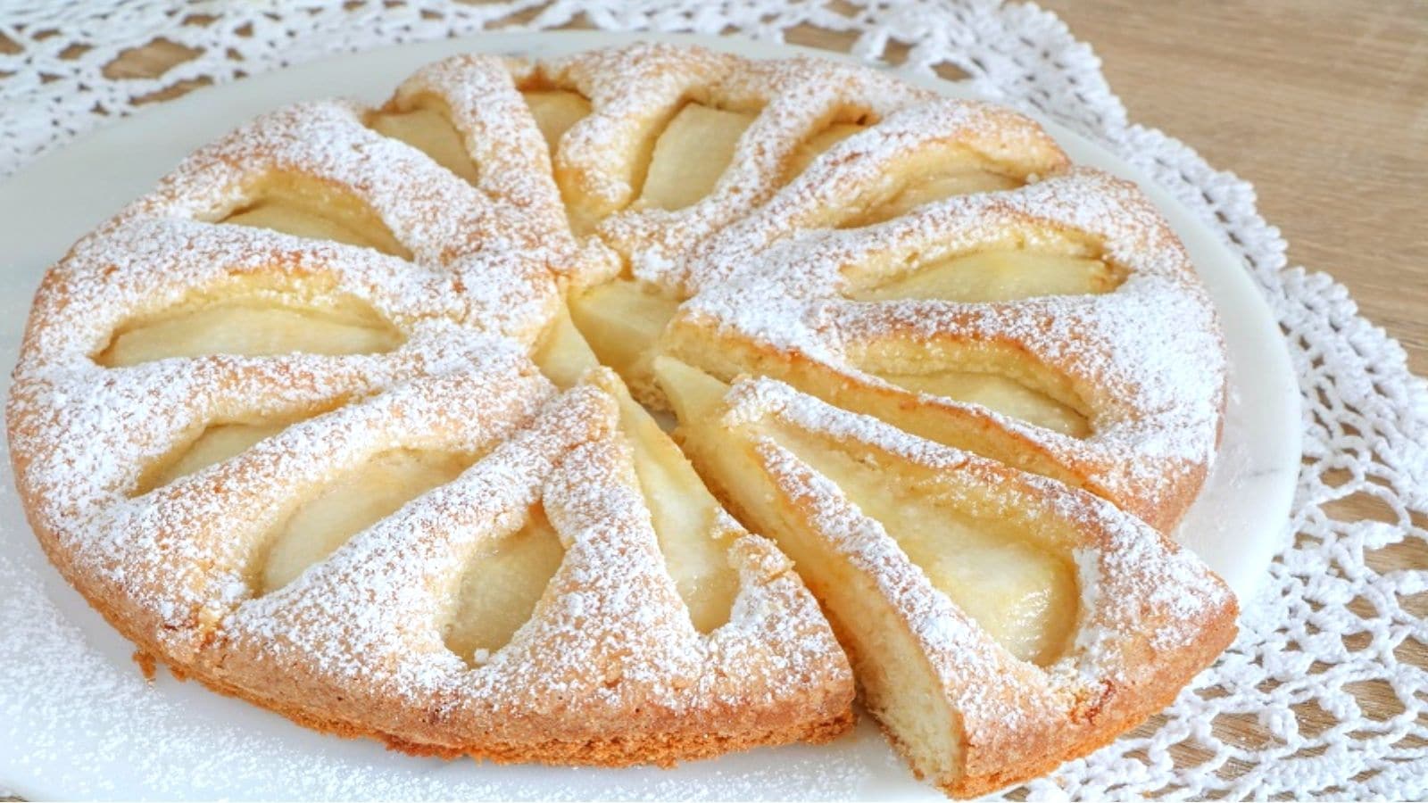 Gâteau aux poires de Cyril Lignac